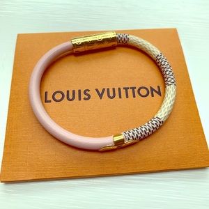 Louis Vuitton Daily Confidential Leather Bracelet